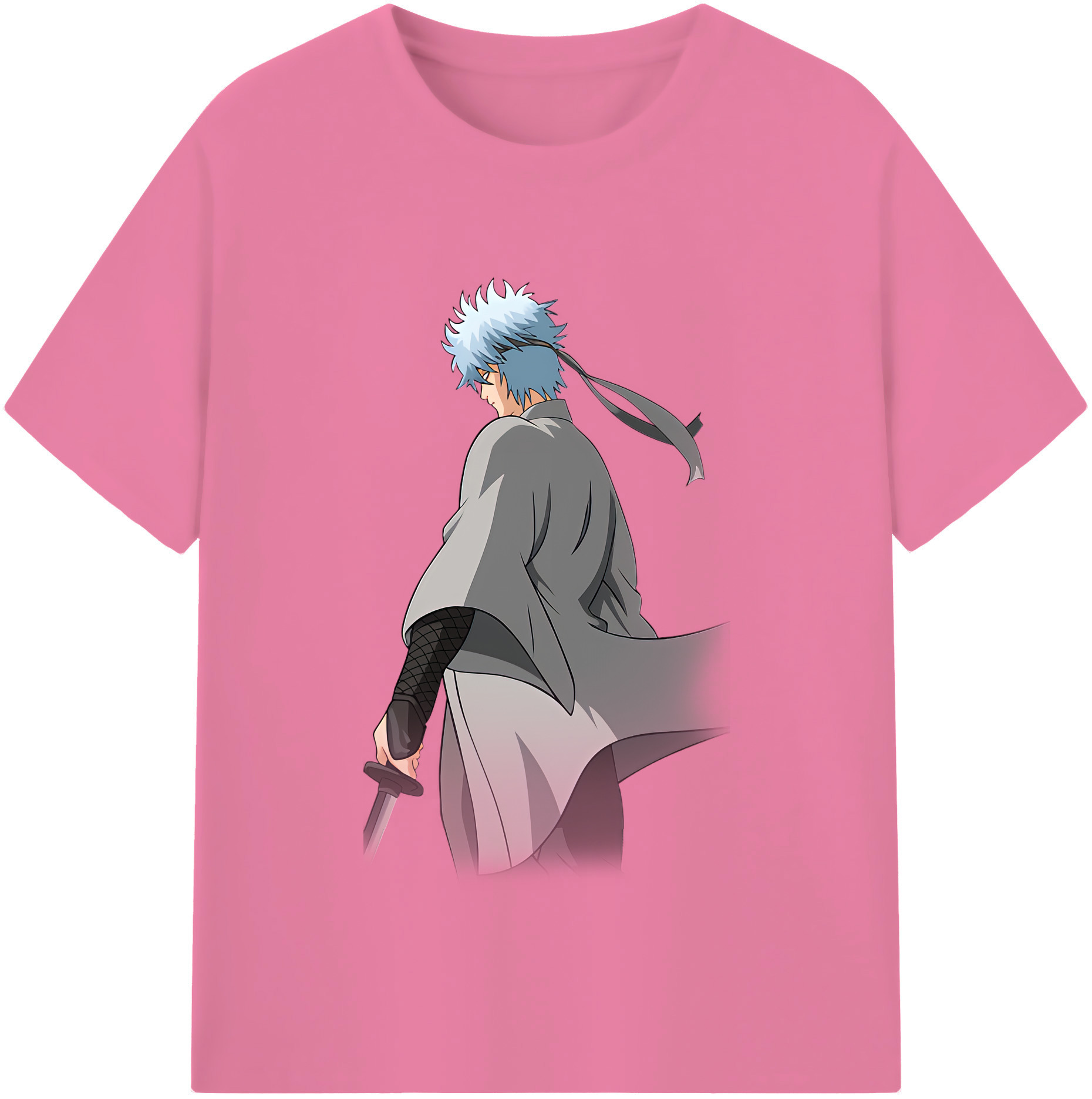 （画像用） ぎんたま 坂田銀時（さかたぎんとき） 神楽 志村新八（しむら しんぱち） GINTAMA Sakata Gintoki Kagura Shimura Shinpachi 綿100％半袖Tシャツ（フロントプリント）